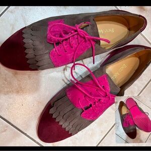 Enzo Angiolini Women's Pink and Brown Shoes